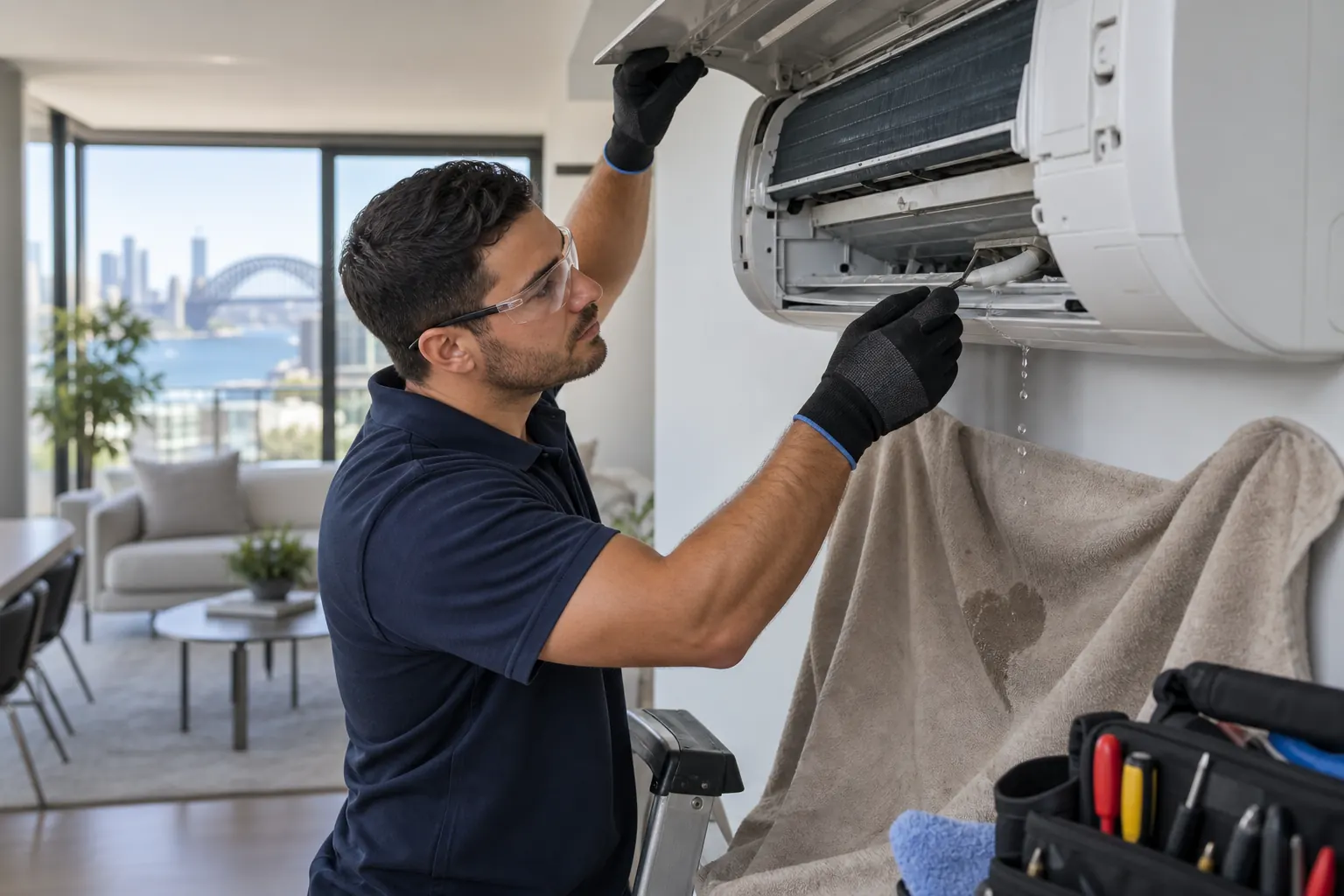Air Conditioner Leaking Water Sydney Drainage and Repair Quote